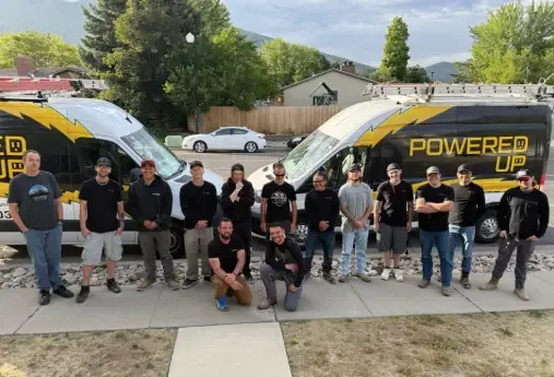 The Powered Up Inc. electricians serving Sandy, Utah