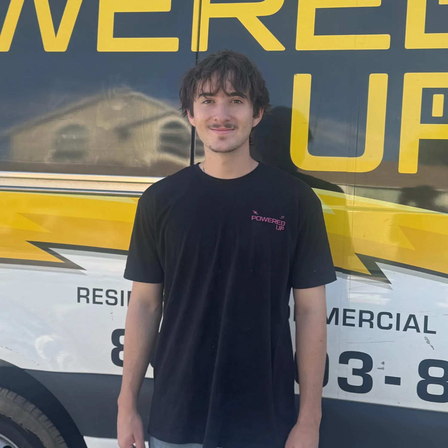 Alex Brisco, Apprentice Electrician at Powered Up Inc.